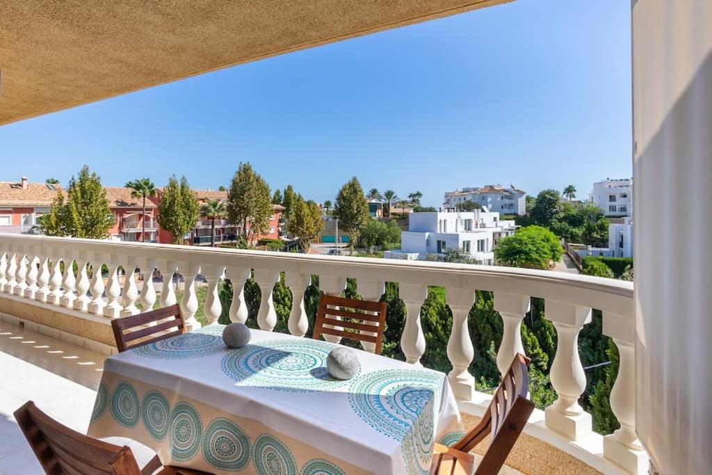 Apto. Brisa Marina Piscina+Parking A 5' Del Arenal Platja de Larenal Dış mekan fotoğraf